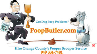 PoopButler's Dog Poop Pooper Scooper Copyright Logo