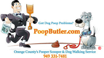 PoopButler's Dog Poop Pooper Scooper Copyright Logo